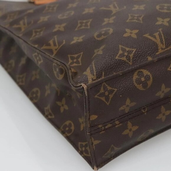 LOUIS VUITTON Monogram Sac Plat Hand Bag M51140 LV Auth 132679 - Picture 12 of 16